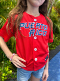 Puerto Rico – Red Boricua #21 Youth Shirt