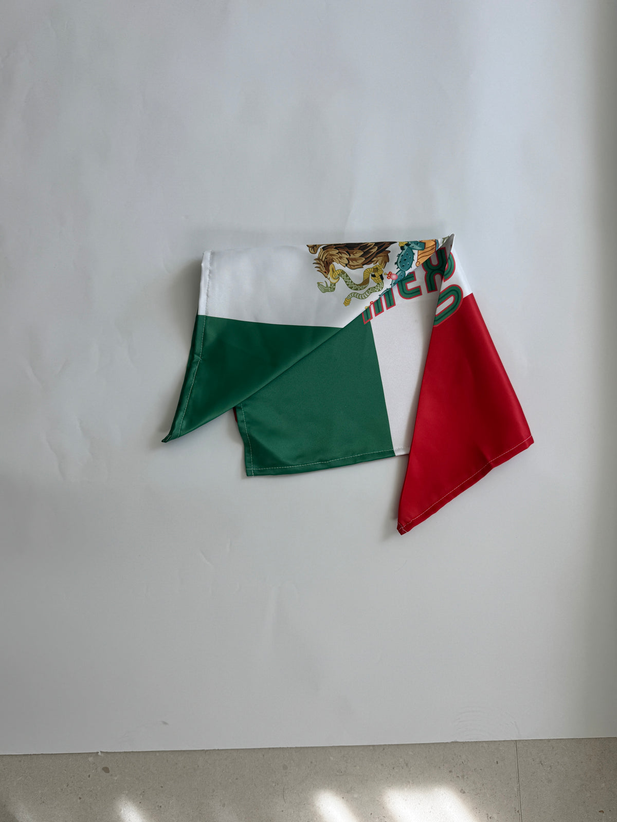 Mexico Flag Satin Head Scarf Bandana | Fashion Neck Scarf