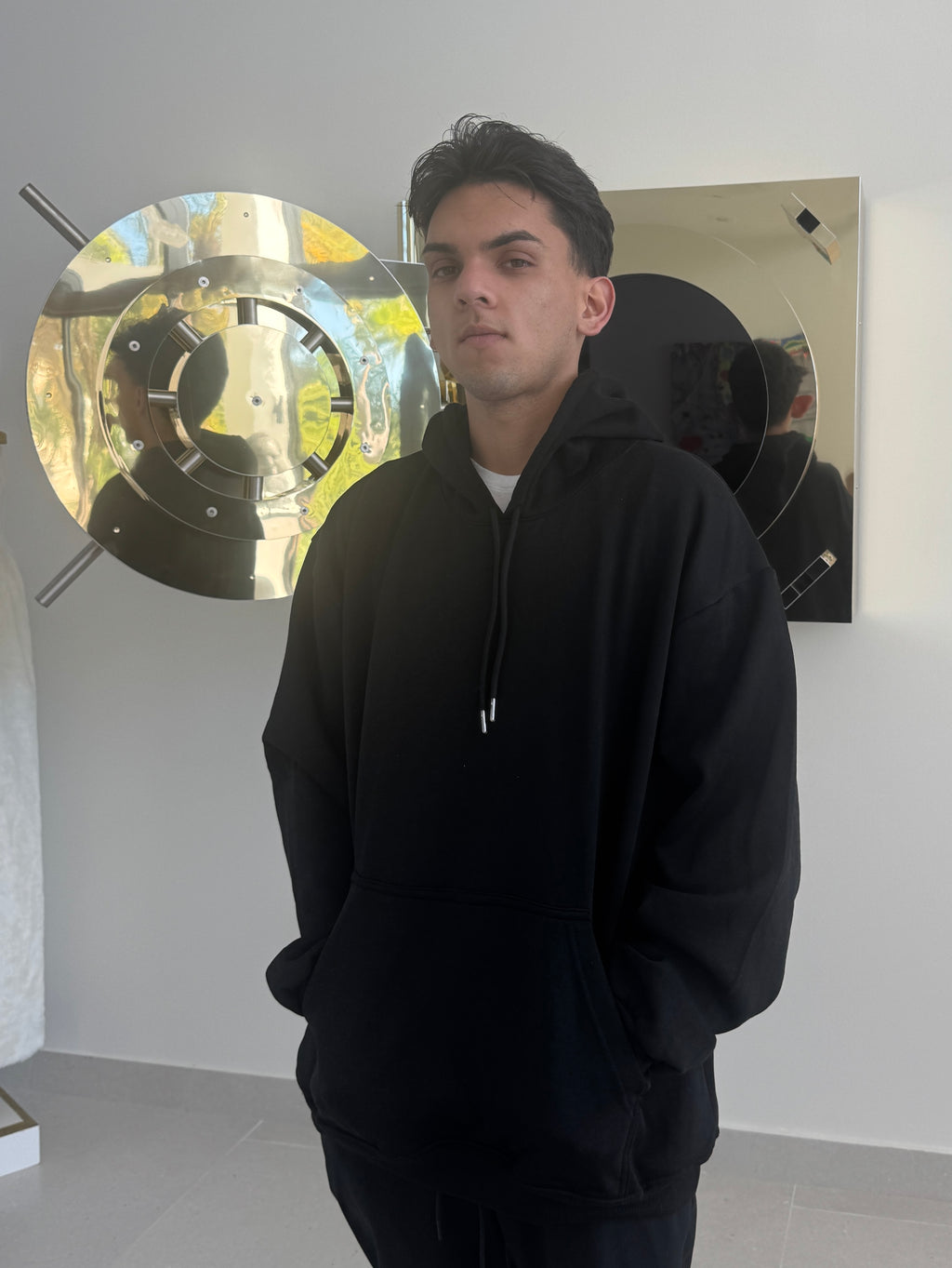 Premium Oversized Pullover Hoodie - 100% Natural Cotton from Peru | Soft Feel & Sustainable Design