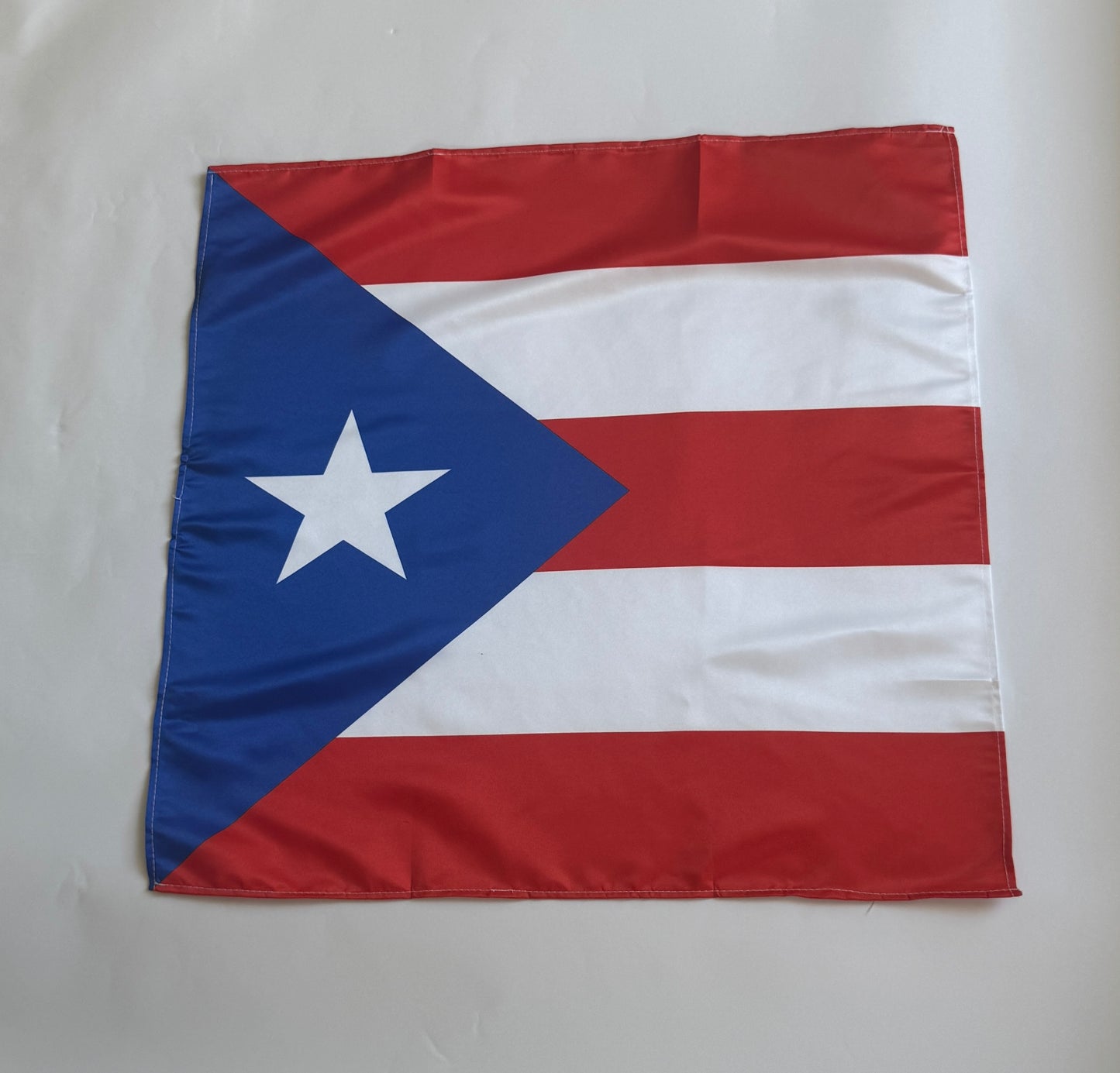 Puerto Rico Flag Boricua  Satin Head Scarf Bandana, Neck Scarf Unisex