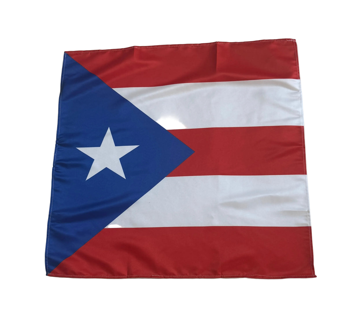 Puerto Rico Flag Satin Hair Bandana