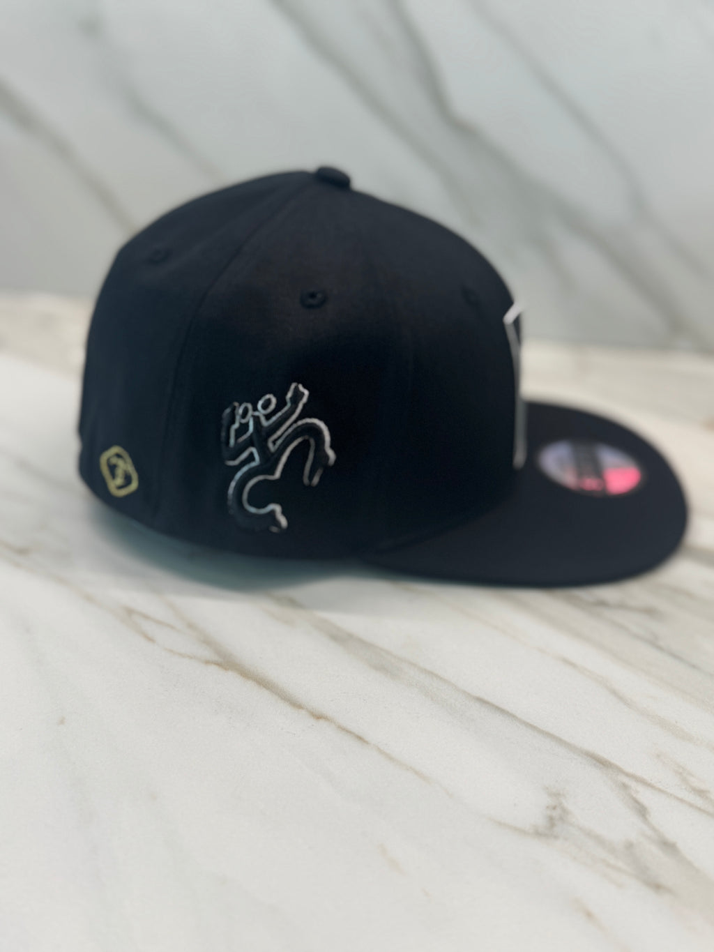 Puerto Rico Black Flag Hat – Limited Edition Flat Brim Cap with TPU Detail | Tainowears®
