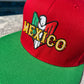 Headz Flex Mexico Eagle Cap – 5D Embroidered Snapback with Maya Symbol Brim