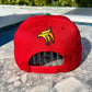 Headz Flex Mexico Eagle Cap – 5D Embroidered Snapback with Maya Symbol Brim