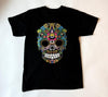 HeadzFlex Premium NEON SKULL Swarovski Bean T-Shirt – Exclusive Collection