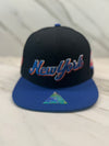 New York Manhattan Snapback Cap Structured Crown, Adjustabl