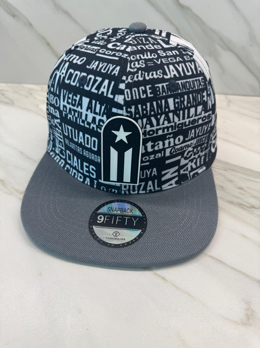 Tainowears 78 Pueblos Snapback Cap Structured Crown, Adjustable