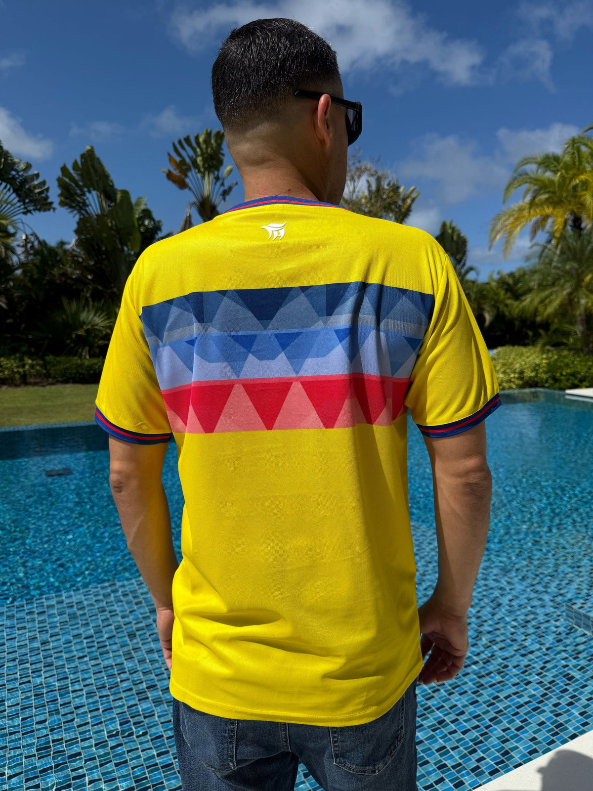 Mexico Golden Pulse Yellow Performance Jersey