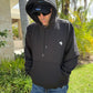 Peruvian Cotton Rhinestone Skull Hoodie – Limited Edition