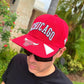HeadzFlex Chicago Red Stretch Fit Cap - Premium Polycotton Embroidered Design