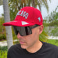 HeadzFlex Chicago Red Stretch Fit Cap - Premium Polycotton Embroidered Design