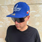 HeadzFlex Tigres de  Licey Blue|Structured Crown, Embroidered Tigre, Flatbill,