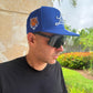 HeadzFlex Tigres de  Licey Blue|Structured Crown, Embroidered Tigre, Flatbill,