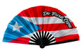 Puerto Rico De Pura Cepa Large Folding Fan – Bamboo Clack Hand Fan