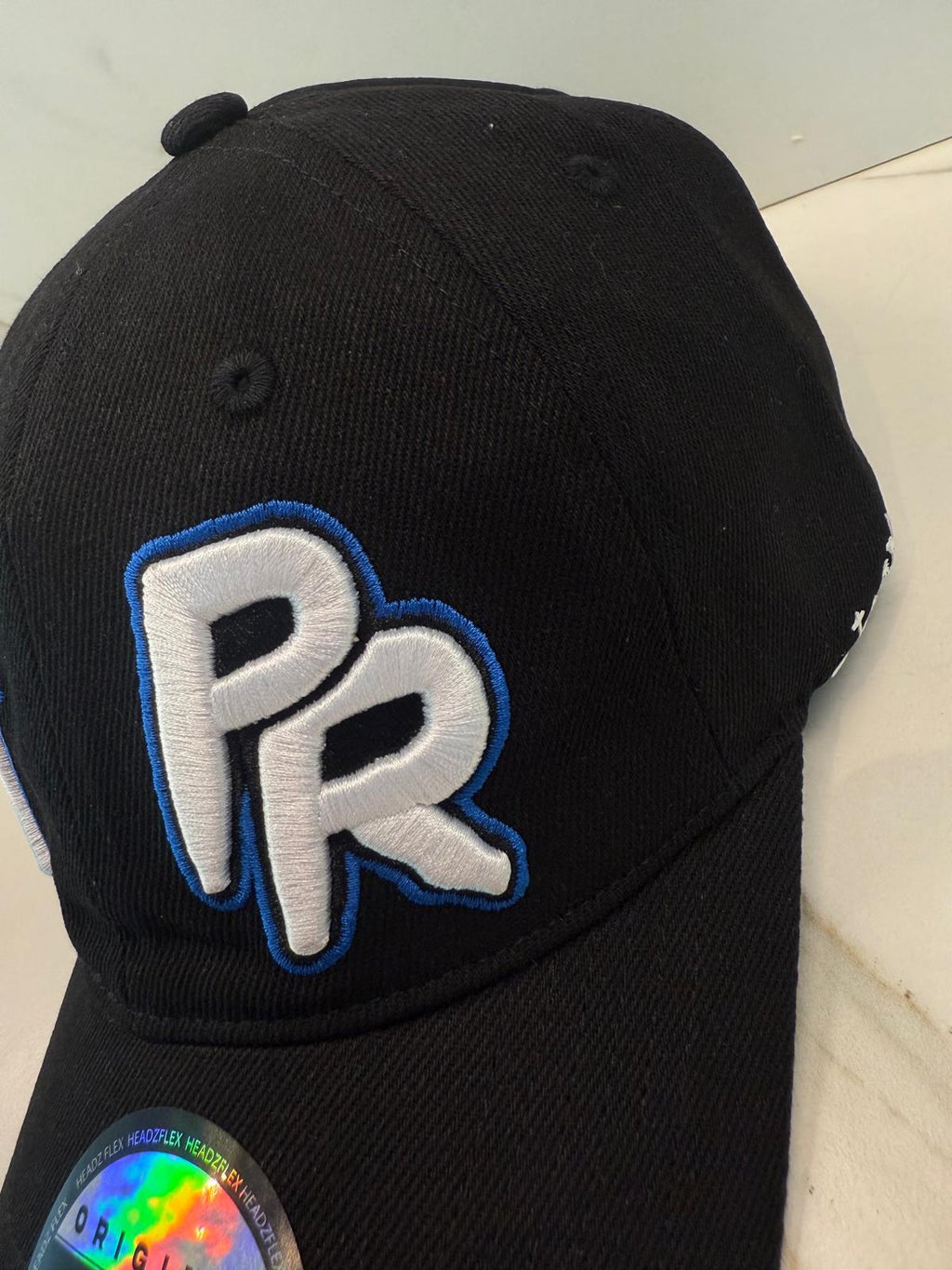 NY PR Snapback Hat – Black Cap with Embroidered Front Logo | Tainowears®