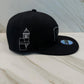 PR Black Trucker Hat – Stretch Fit, Curved Brim, Premium 5D Embroidery, Puerto Rico Inspired Cap, Adjustable Snapback, Urban Streetwear