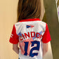 Puerto Rico Kids Baseball Jersey – Lindor 12  By Headz Flex