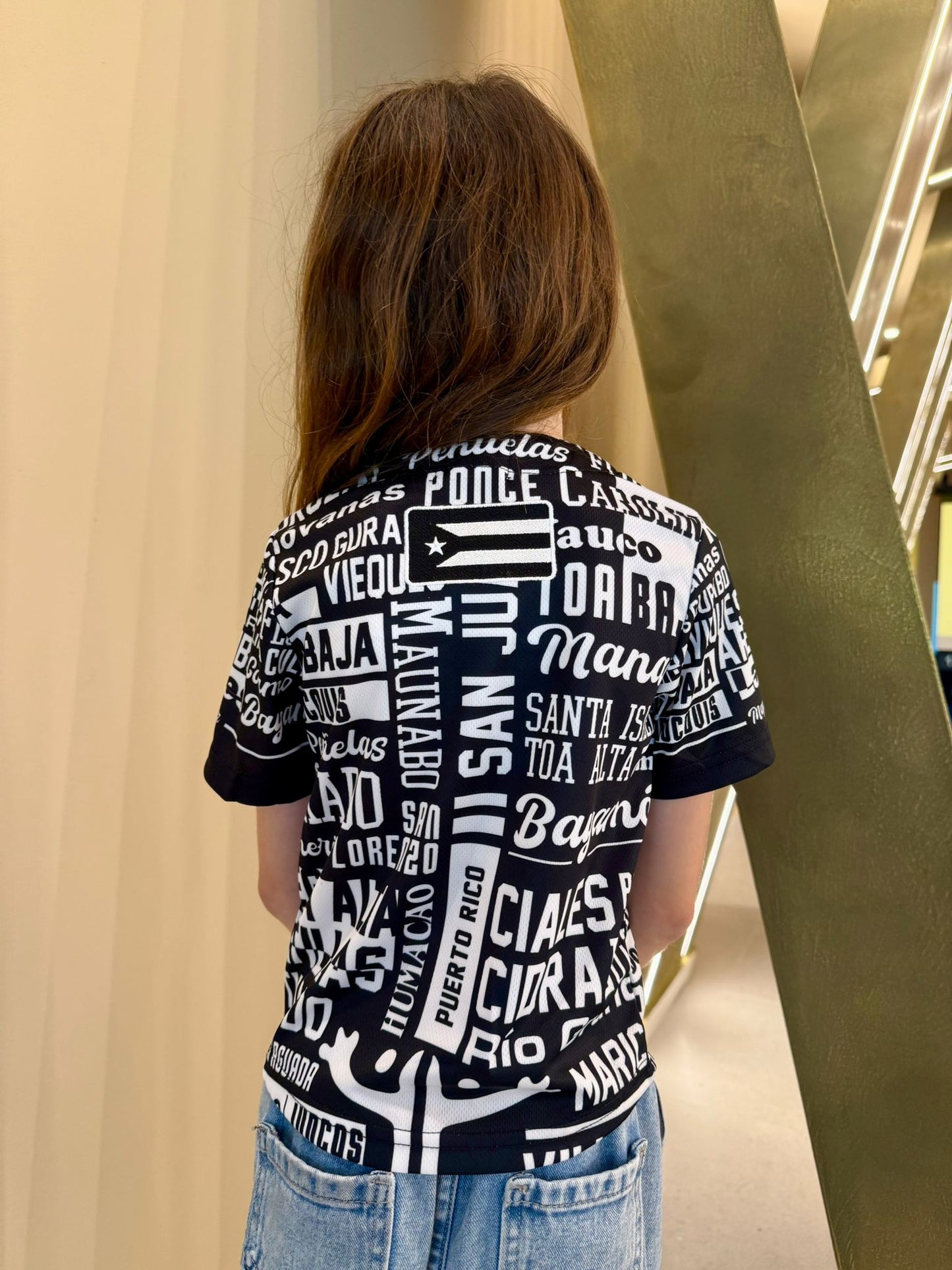 Puerto Rico Baseball Jersey – 78 Pueblos Design with Coqui & Puerto Rican Flag | Cultural Heritage Youth Jersey