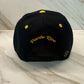 Puerto Rico PR 5D Embroidered Snapback – Curved Brim Black/Yellow