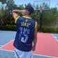 Denver Blue Basketball Jersey #15 – Lightweight, Breathable, Streetwear Style for Men & Youth