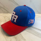 Streetwear inspired curved brim cap with Puerto Rico embroidery and soft fabric finis