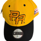 Puerto Rico PR Snapback Hat – Black Yellow Curved Brim Cap with 5D Embroidery | Tainowears®