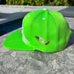 Headzflex Mexico Puebla  Embroidery Cap -Snapback Adjustable - Green Flatbill Unisex