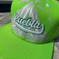 Headzflex Mexico Puebla  Embroidery Cap -Snapback Adjustable - Green Flatbill Unisex