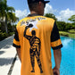 Roberto Clemente yellow 3000 hits back