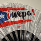 ¡Wepa! Florida Folding Fan – Premium Nylon & Bamboo