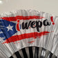 ¡Wepa! Florida Folding Fan – Premium Nylon & Bamboo