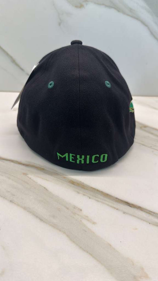 Mexico Catrina Hat | 5D Embroidered Cotton Fitted Cap | Curved or Flat Brim | Limited Edition Streetwear Cap