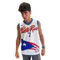 Puerto Rico Basketball Jersey | Arroyo 7 Sleeveless Mesh Jersey