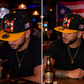 Puerto Rico 21 Black Yellow Flat Brim Snapback Hat – Flag Embroidered Cap