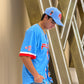Puerto Rico Bandera Boricua Baseball Jersey – Light Blue PR Flag Embroidered Edition
