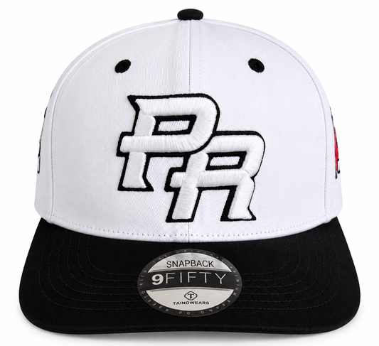 Borinquen Black Heritage Curved Brim Cap
