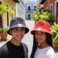 Puerto Rico PR Chenille Bucket Hat | Cotton Festival Hat