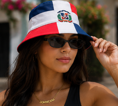 Dominican Republic Bucket Hat | Island Streetwear Festival Hat