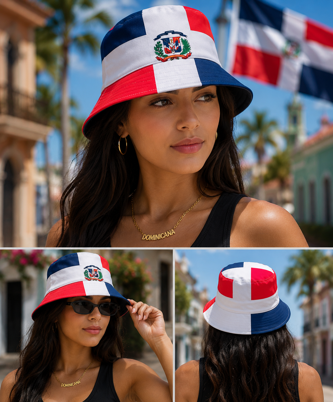Dominican Republic Bucket Hat | Island Streetwear Festival Hat