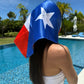 Puerto Rico Flag Boricua  Satin Head Scarf Bandana, Neck Scarf Unisex