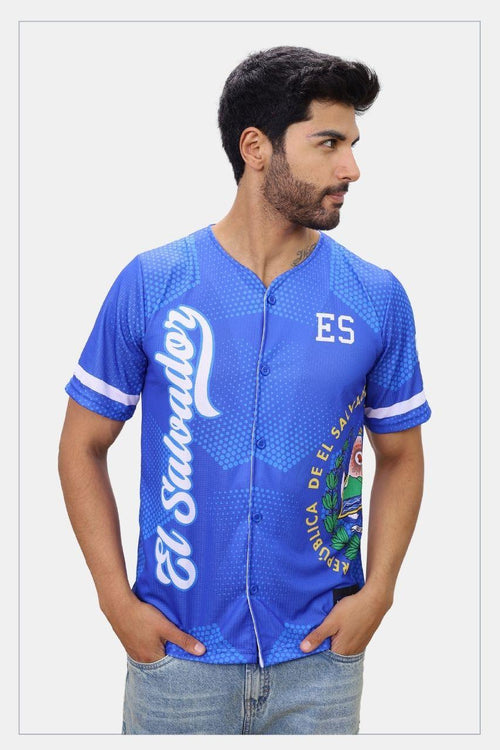 El Salvador Jersey Blue - Tainowears NYC