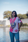 El Salvador t-shirt pink - Tainowears NYC