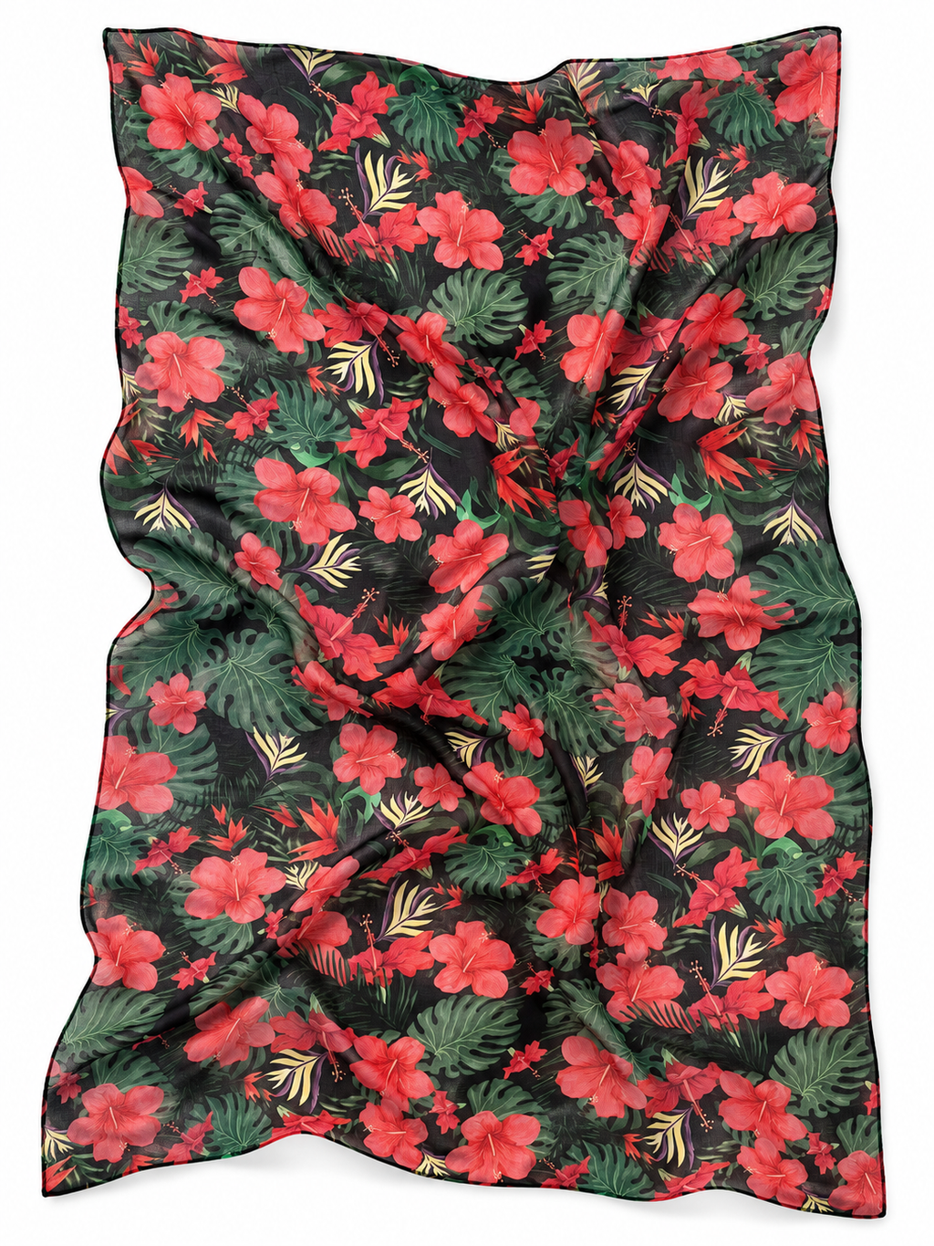 Flor Maga Viscose Scarf & Beach Wrap | Island Bloom