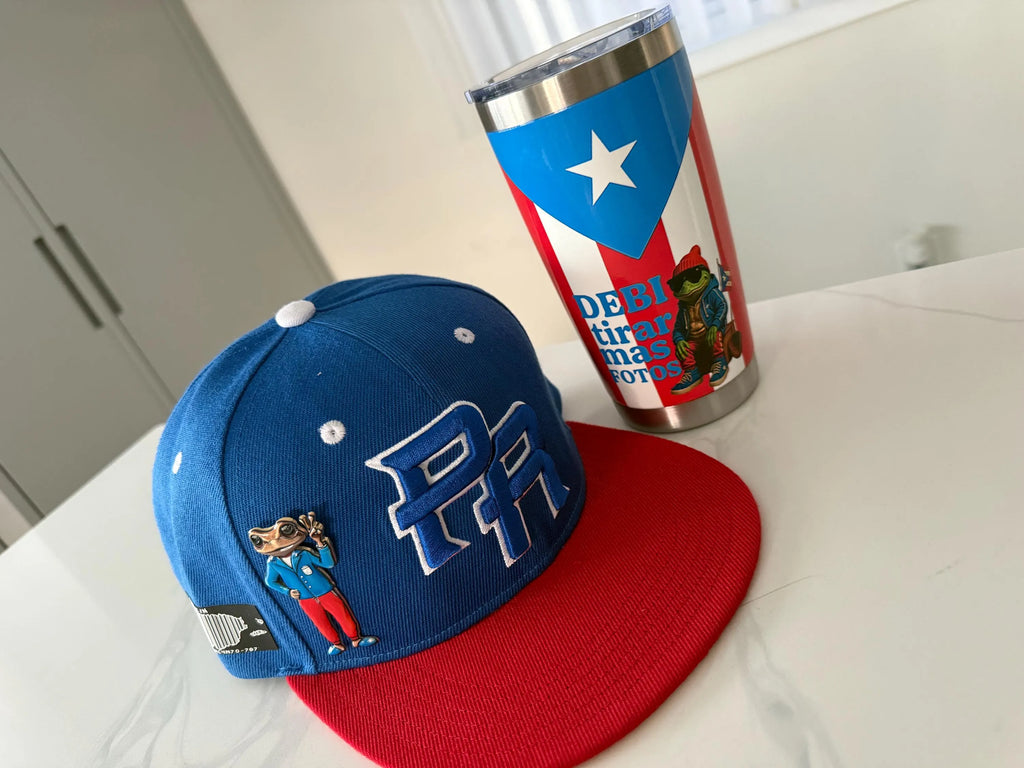 Puerto Rico Cap – Sapo Metal Pin Cap | Tainowears®