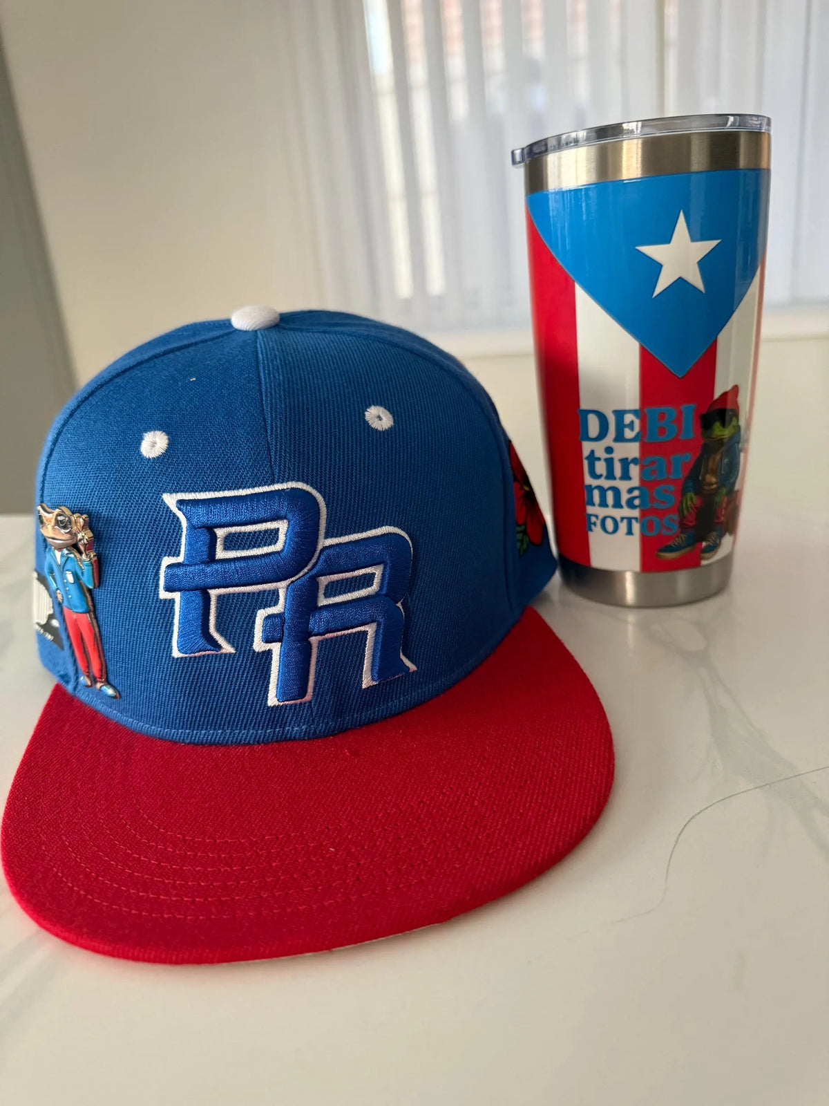 Puerto Rico Snapback Hat – Sapo Concho Metal Pin Cap | Tainowears®