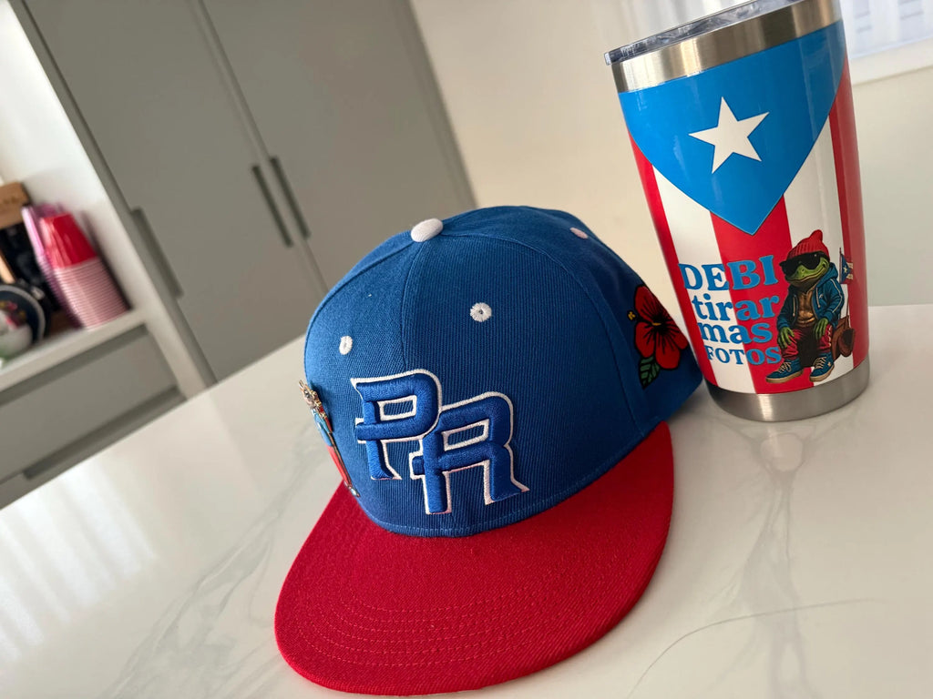 Puerto Rico Cap – Sapo Metal Pin Cap | Tainowears®