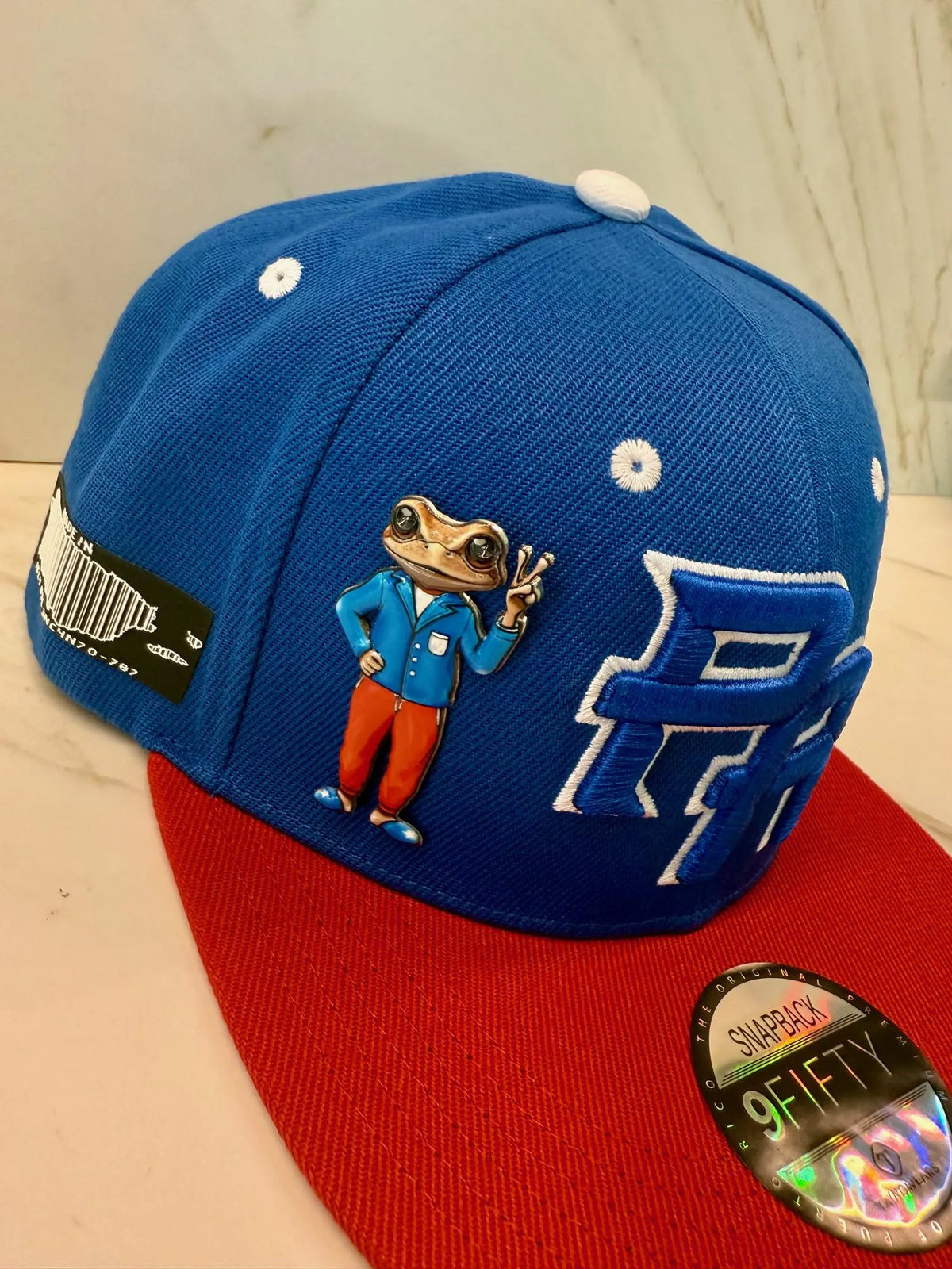 Puerto Rico Snapback Hat – Sapo Concho Metal Pin Cap | Tainowears®