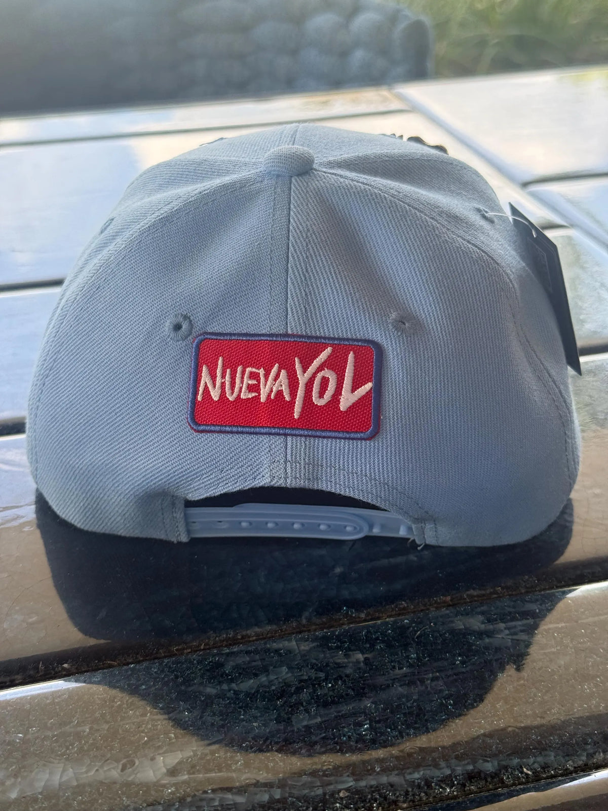 Puerto Rico PR Snapback Hat – Light Blue Red 3D Embroidered Cap | Tainowears®