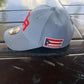 Light Blue PR Snapback Hat – 3D Embroidered, Boricua Streetwear