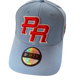 Light Blue PR Snapback Hat – 3D Embroidered, Boricua Streetwear